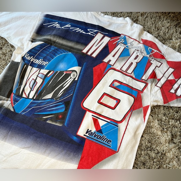 Mark Martin #6 NASCAR Flight t-shirt AOP - Picture 8 of 9